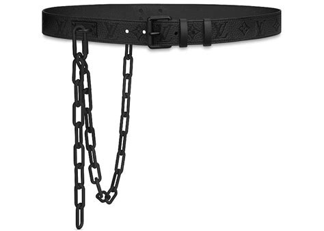 louis vuitton belt chain